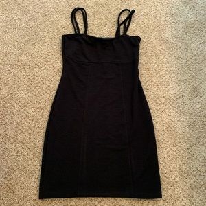 Ambiance mini black dress size small